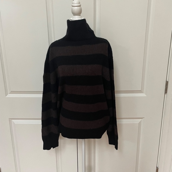 Pierce Cashmere Wide Striped Turtleneck Sweater from Rag&Bone - Picture 7 of 13